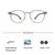 Vision Express(+1.00) Clear Crystal Round Ready Reader RRBW01