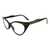 Vision Express(+1.00) Black Cat Eye Ready Reader RRBW04