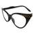 Vision Express(+1.00) Black Cat Eye Ready Reader RRBW04