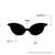 Vision Express(+1.00) Black Cat Eye Ready Reader RRBW04