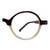 Vision Express(+2.00) Brown Round Ready Reader RRBW17