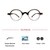 Vision Express(+2.00) Brown Round Ready Reader RRBW17