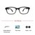 Vision Express(+1.00) Black Oval Ready Reader RRBW19