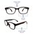 Vision Express(+1.00) Red Oval Ready Reader RRBW19