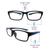 Vision Express (+1.00) Black Rectangle Ready Reader RRSW3