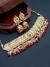 Firoza Gold Plated Nargis Choker Set