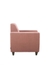 neudot Elegance Sofa for Living Room |1 Person Sofa|Premium Fabric with Cushioned Armrest | 3 Years Warranty|Solid Wood Frame|1 Seater in Ceramic Pink Color