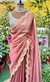 Corel tissue organza saree