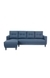 neudot Aria 6 Seater RHS Sectional Sofa in Earth Blue Colour