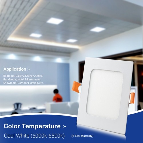 Pop square light outlet