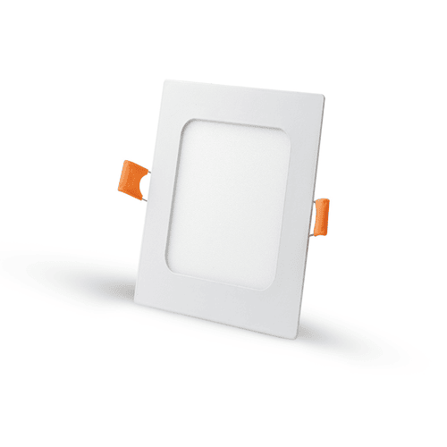 6W LED Ceiling Recessed Ultra Slim Panel Down Light Square Bathroom