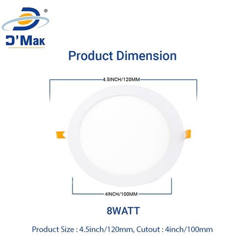 8 watt led panel light price outlet