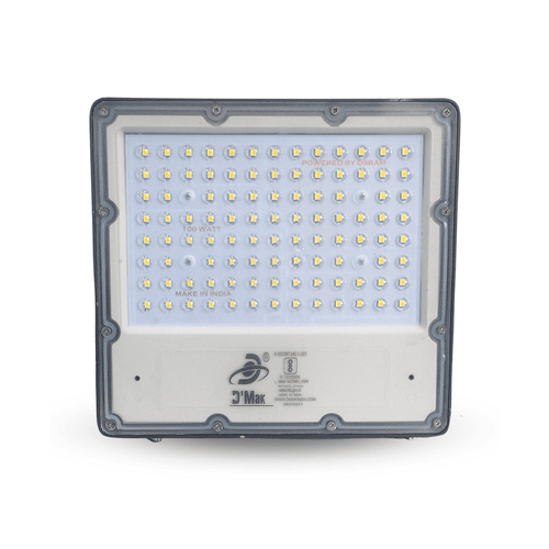 100 Watt LED Flood Light With Lens Grey Body Waterproof IP65 For Outdoor Purposes Pack of