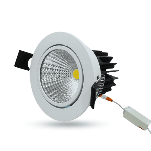 12 Watt Round LED COB Light for POP/ Recessed Lighting(Pack of -1 Colour- Natural White) view 3