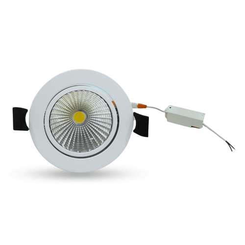 12 Watt Round LED COB Light for POP/ Recessed Lighting(Pack of -1 Colour- Natural White) view 5