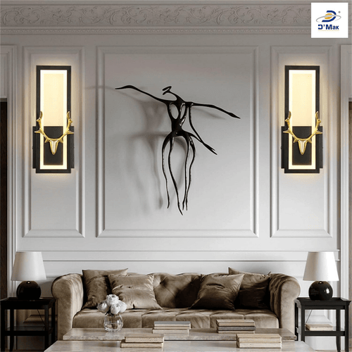 Led wall design for bedroom on sale