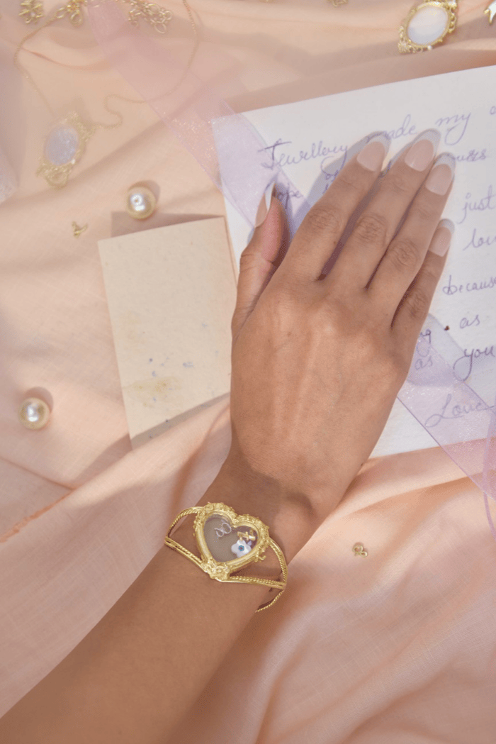 Tijori Sweet Heart Cuff