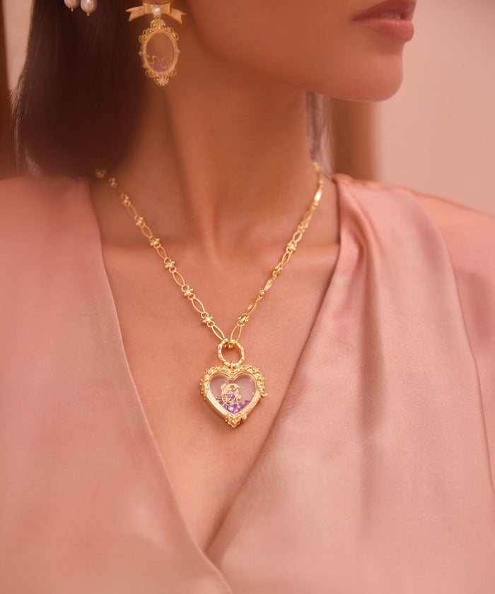Tijori Love lock Pendant