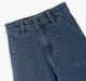 Straight Fit Cargo Denim