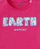 Girls Earth Print Tee