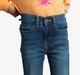 Girls Embellished Flared Fit Denim Jeans