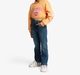 Girls Embellished Flared Fit Denim Jeans