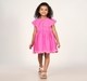 Girls Embroidered Dress - Pink
