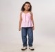 Girls 100% Cotton Top - Pink