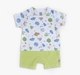 Unisex Baby Outer Space Short-Sleeve Romper Pack (2-Piece) – Sky Blue & Space Print Mix
