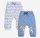 Infants Boys Printed & Applique Joggers - Pack Of 2