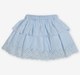 Infant Girls Schiffli Embroidered Co-Ord Set- Blue