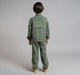Boys Jacket & Pant Over-Dyed Co-Ord Set