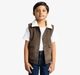 Boys Sleeveless Corduroy Jacket