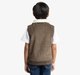Boys Sleeveless Corduroy Jacket