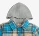 Boys Checked Heavy Winterwear Jacket
