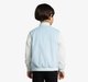 Ed-A-Mamma Boys Varsity Bomber Jacket - Sky Blue