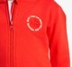 Boys Knit Printed Hooded Jacket