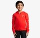 Boys Knit Printed Hooded Jacket