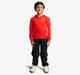 Boys Knit Printed Hooded Jacket
