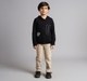 Boys Printed Knit Hooded Jacket