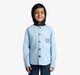 Boys Back Print Hooded Shacket