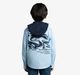 Boys Back Print Hooded Shacket