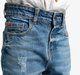 Ed-A-Mamma Boys  Indigo Denim With Ripping - Indigo