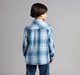 Ed-A-Mamma Boys Indigo Full Sleeves Shirt - Indigo