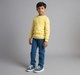 Ed-A-Mamma Boys Cable Knit Sweater - Yellow