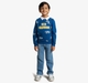 Boys Aop Sweatshirt With Collar