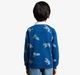 Boys Aop Sweatshirt With Collar