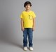 Boys Waffle Printed T-Shirt