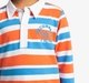 Boys Rugby Sriped Polo T-Shirt