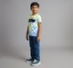 Ed-A-Mamma Boys Tie Dye T-Shirt - Lime